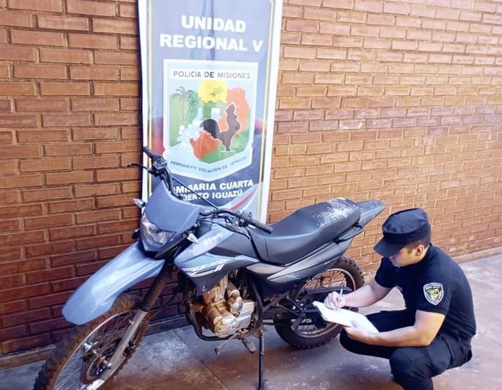  Denunció a su hermano, tras encontrar una moto robada dentro de su vivienda