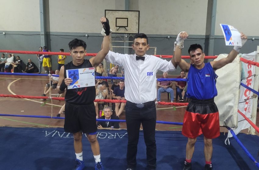  Evento de boxeo en San José con participación de púgiles de Pto. Iguazú