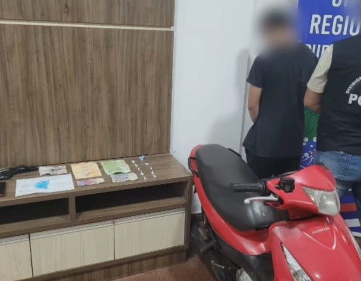  Detienen a «narcodelivery» con cocaína en Puerto Iguazú