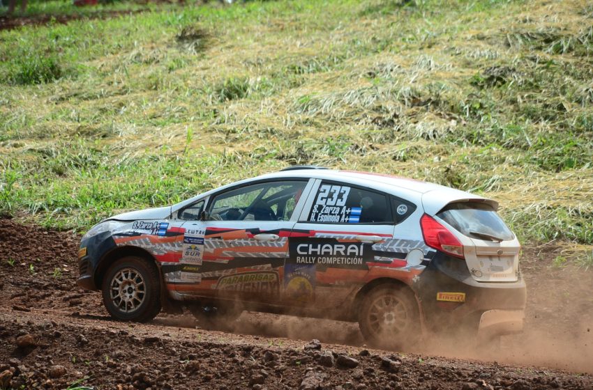  La dupla de Puerto Iguazú Sergio Zarza-Hugo Espinola  ganó la carrera en Campo Viera