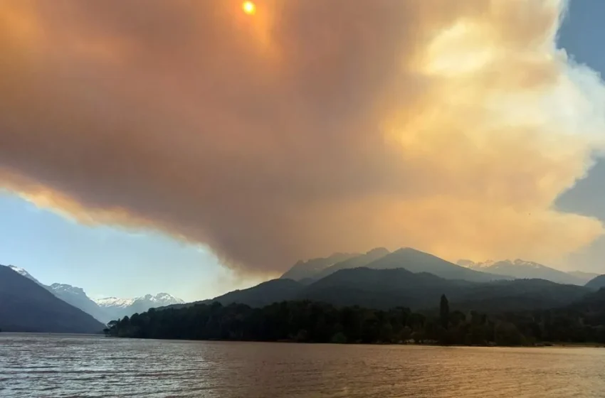  Alerta por focos de incendio en el Parque Nacional Nahuel Huapi