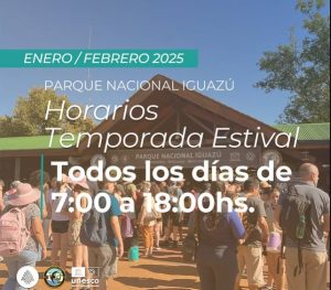 Parque Nacional Iguazú amplía horarios durante la temporada de verano 2025 imagen-6