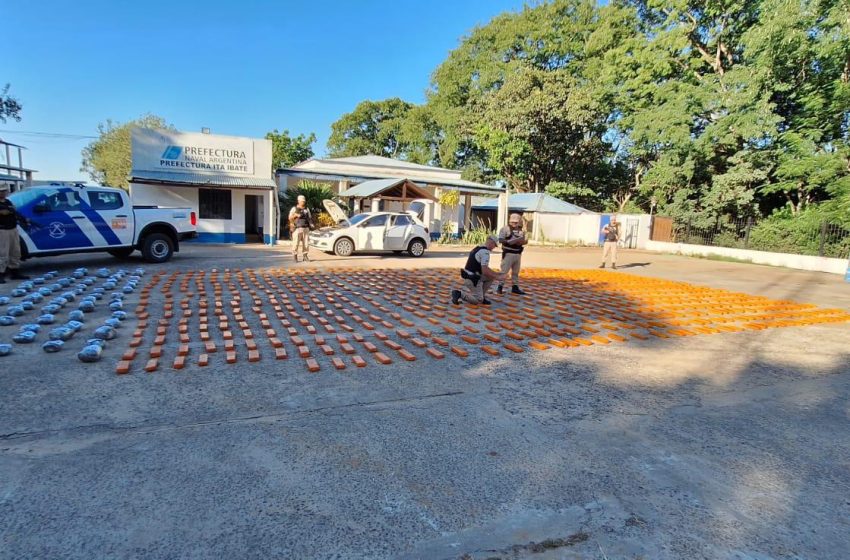  Detuvieron a un proveedor de «Los Monos» con más de 600 kilos de marihuana tras una persecución de 100 kilómetros en Corrientes