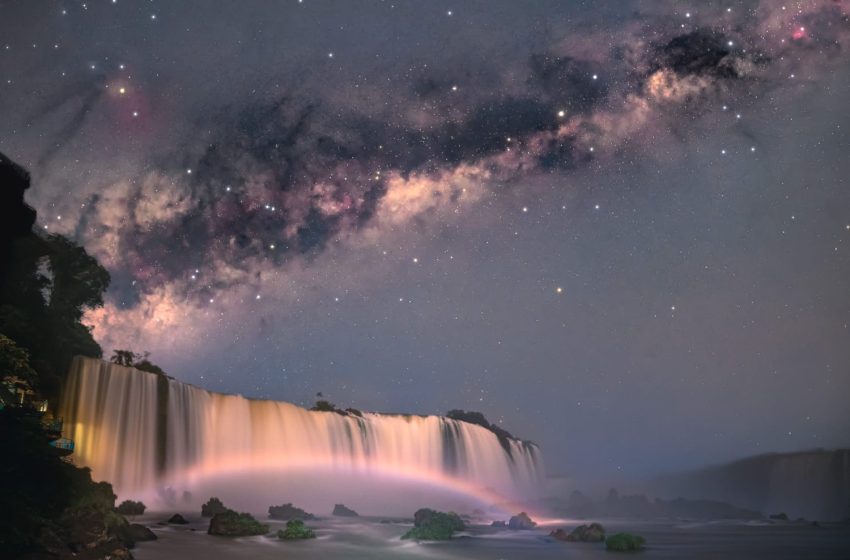  Fotografía del cielo en Cataratas gana premio en el festival de fotografía más grande de América Latina