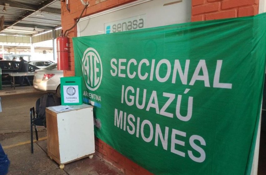ATE Iguazú se suma al paro nacional con reclamos salariales