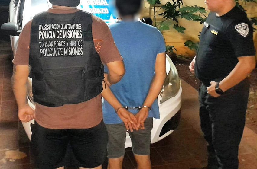  Detuvieron en Wanda a un comerciante con un vehículo presuntamente adulterado