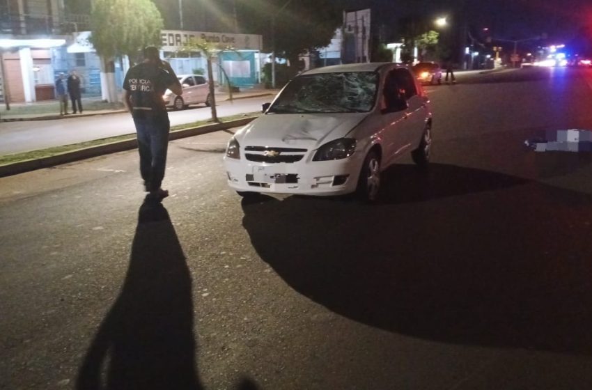 Posadas: un peatón murió tras ser atropellado por un automóvil