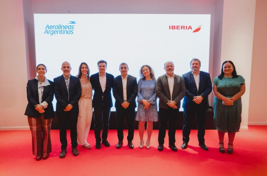 Aerolíneas Argentinas e Iberia sellan un acuerdo clave para la conectividad aérea