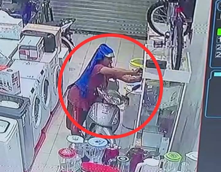 «Mbarigüi» Robó celulares de un comercio, fue captado por las cámaras de seguridad y terminó tras las rejas