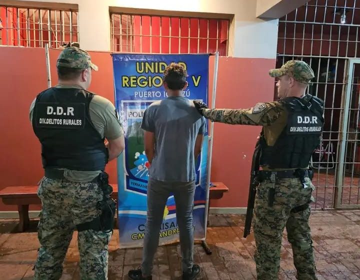 Detuvieron a un hombre que hirió a su vecino de un disparo