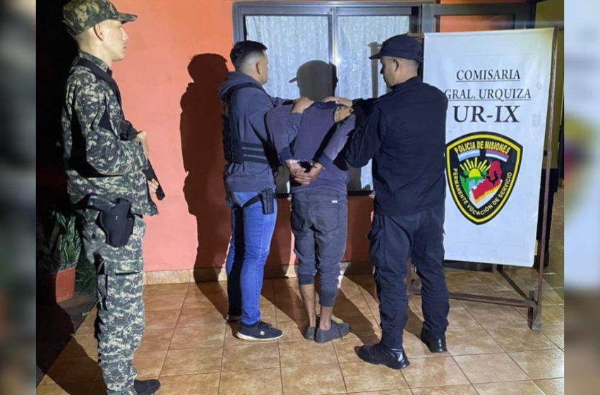 Detuvieron al hombre que intentó huir a Paraguay y murio su hijastra al hundirse la canoa