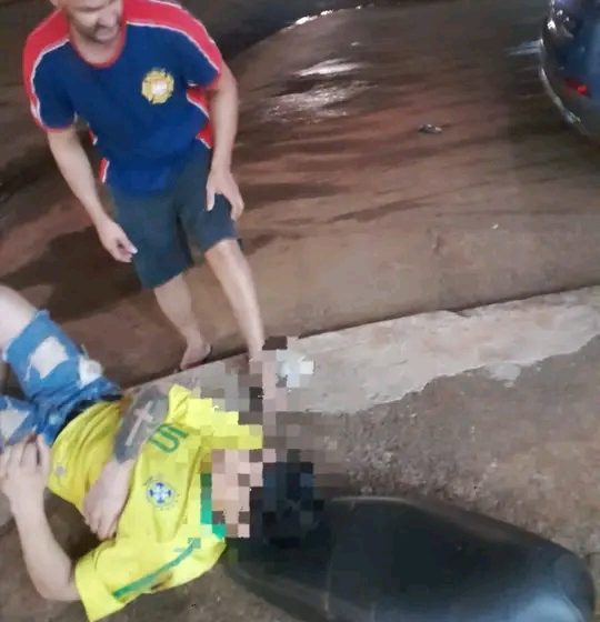  Siniestro Vial en Iguazú: un motociclista resultó herido tras colisión con una camioneta
