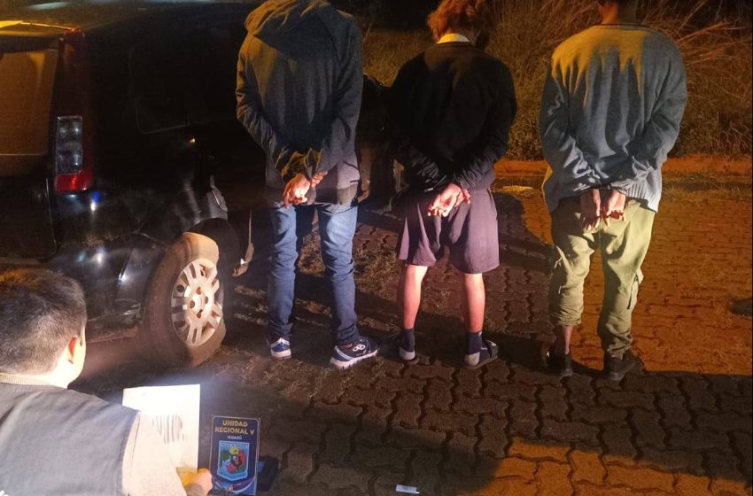  Detuvieron a tres dealers con 61 dosis de pedra fraccionada y dinero en efectivo en Puerto Iguazú