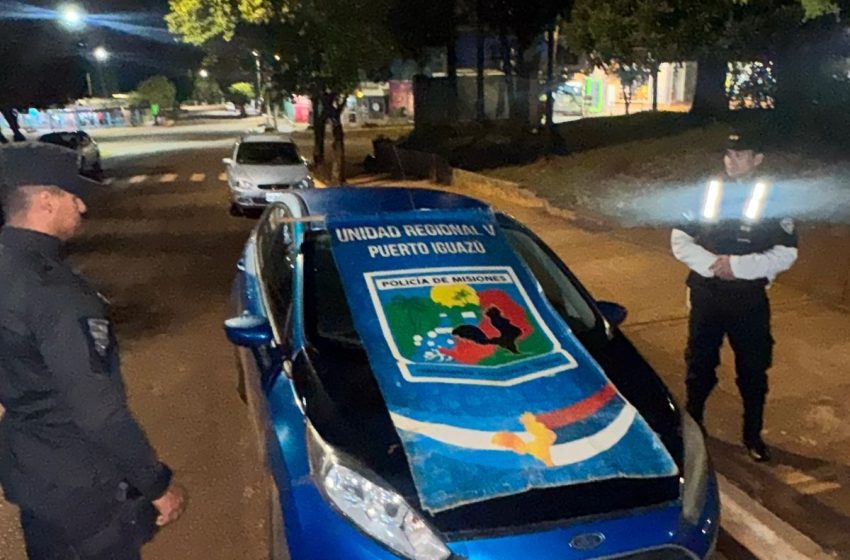  La policía recuperó en Puerto Esperanza un auto robado en Buenos Aires