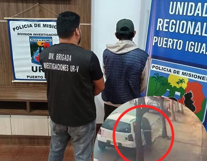 Dos hombres fueron arrestados por robos en Puerto Iguazú: Cámaras de seguridad permitieron la identificación de los sospechosos