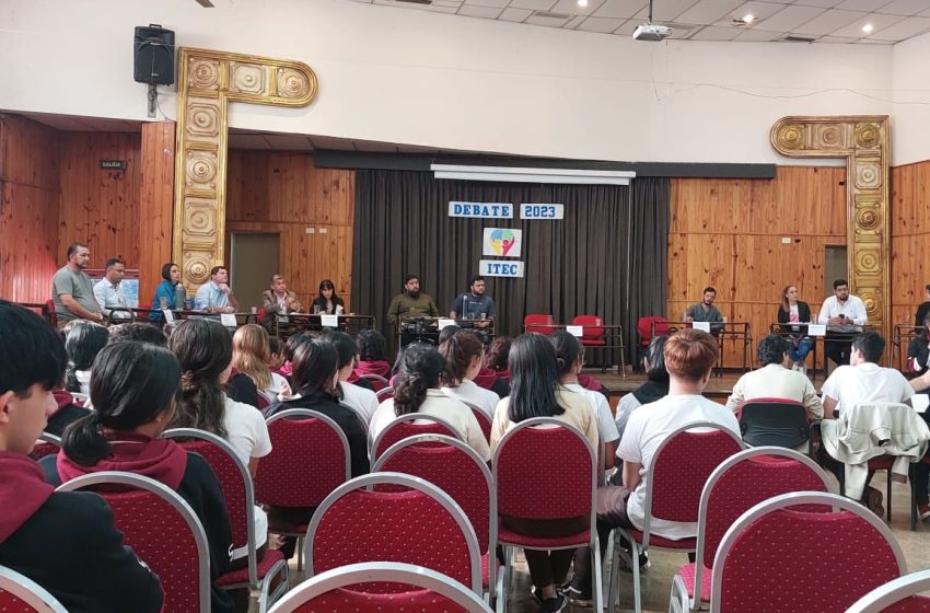  Jueves 29 de Mayo se llevará adelante el debate de candidatos en el ITEC