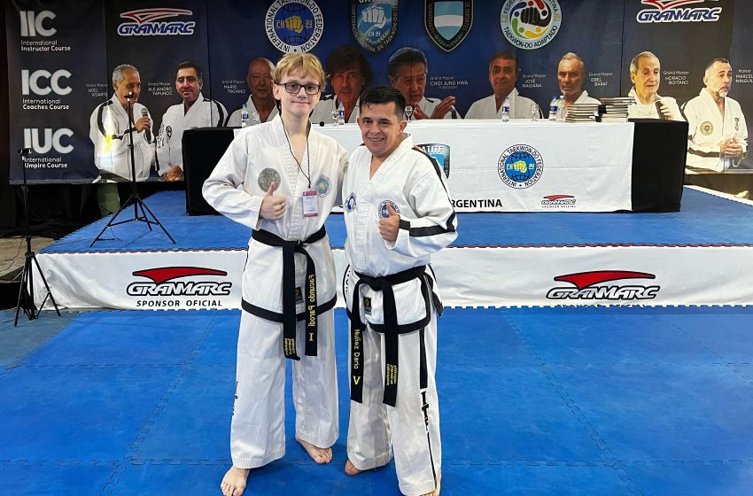  Taekwondistas de Iguazú, certificados a nivel internacional