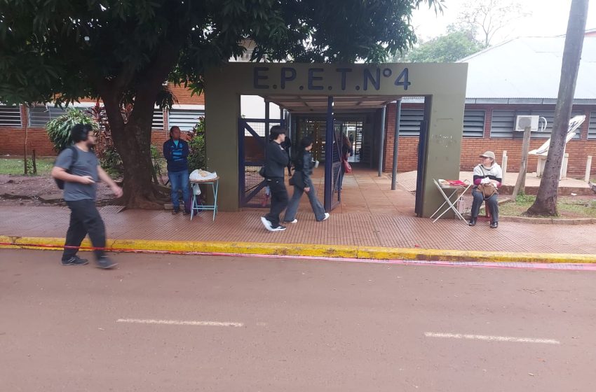  El C.D.E. de la EPET N.º 4 lanza campaña solidaria para ayudar a familias afectadas por la tormenta en Iguazú