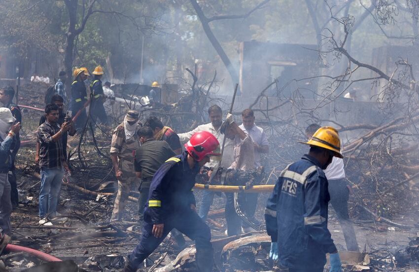  Tragedia aérea en India: se estrelló un avión con 242 personas a bordo