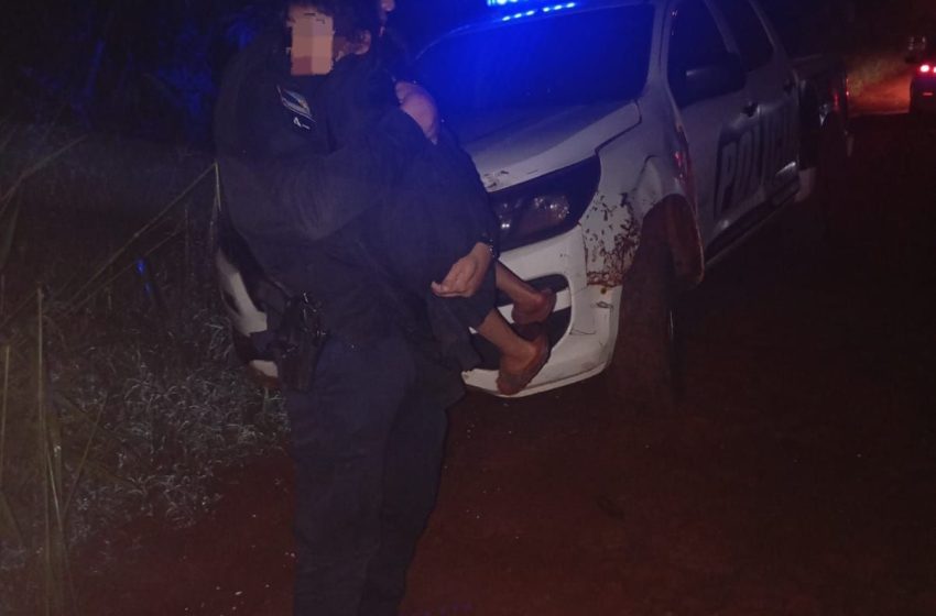  Menor desorientada fue resguardada por la Policía y entregada a su padre en Puerto Esperanza