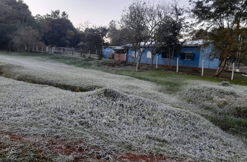  Frío histórico en Misiones: Cerro Azul registró -7,1°C este martes