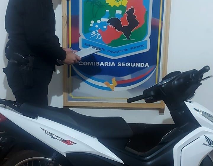  Recuperan dos motocicletas robadas en distintos operativos policiales en Iguazú