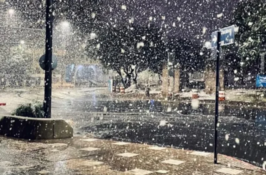  Primeros reportes de nieve en Puán: el aire polar ya avanza sobre el sudoeste bonaerense