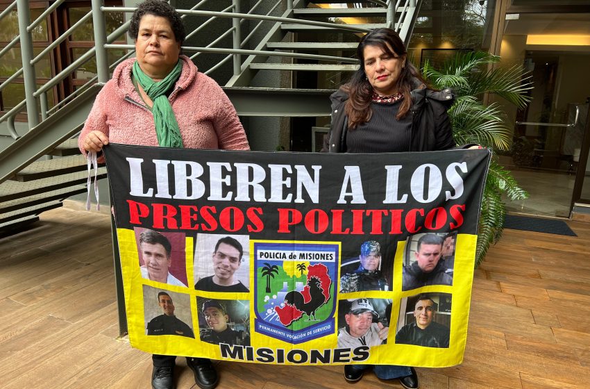 “Mis hijos están secuestrados”: el testimonio de la madre de dos policías detenidos en Misiones por participar de un reclamo salarial