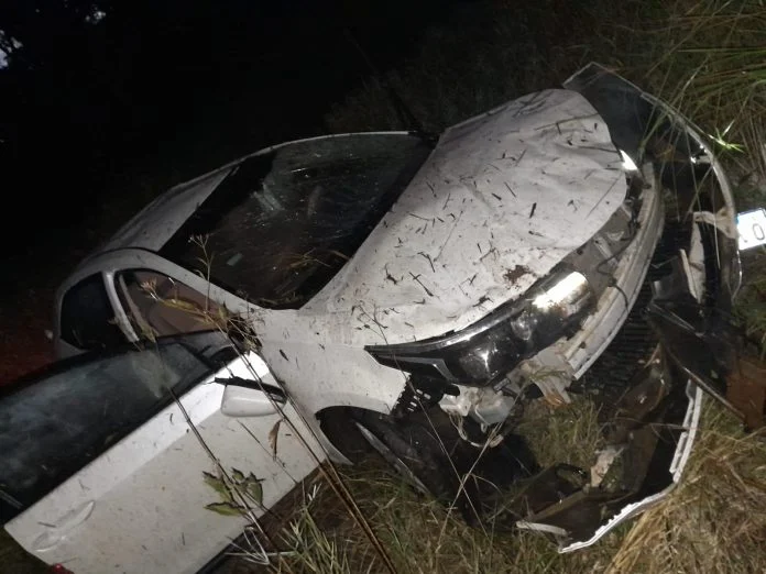 Despiste de un auto en Bernardo de Irigoyen dejó como saldo una mujer con lesiones