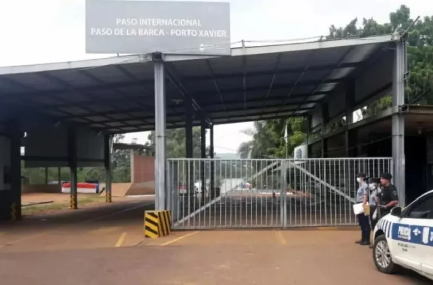 Alba Posse y San Javier también cierran sus pasos fronterizos y suspenden el servicios de balsas