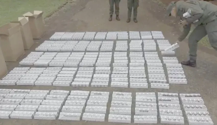  Iguazú: secuestran cigarrillos extranjeros valuados en más de 21 millones de pesos