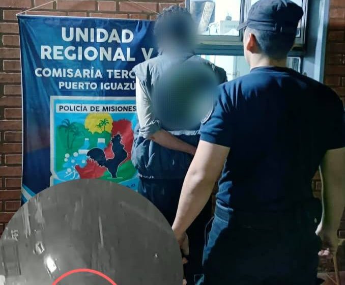  Detuvieron a un hombre por un robo a un comercio de aberturas en Puerto Iguazú