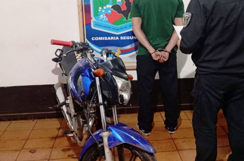 Falsa denuncia por robo de moto: un joven terminó detenido