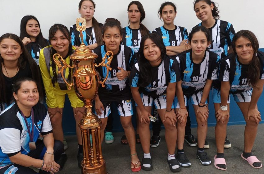 Escuela de Fútbol San Lucas en el Torneo Internacional de Brasópolis: Título para la Sub 12 masculino y para la Sub 15 femenina