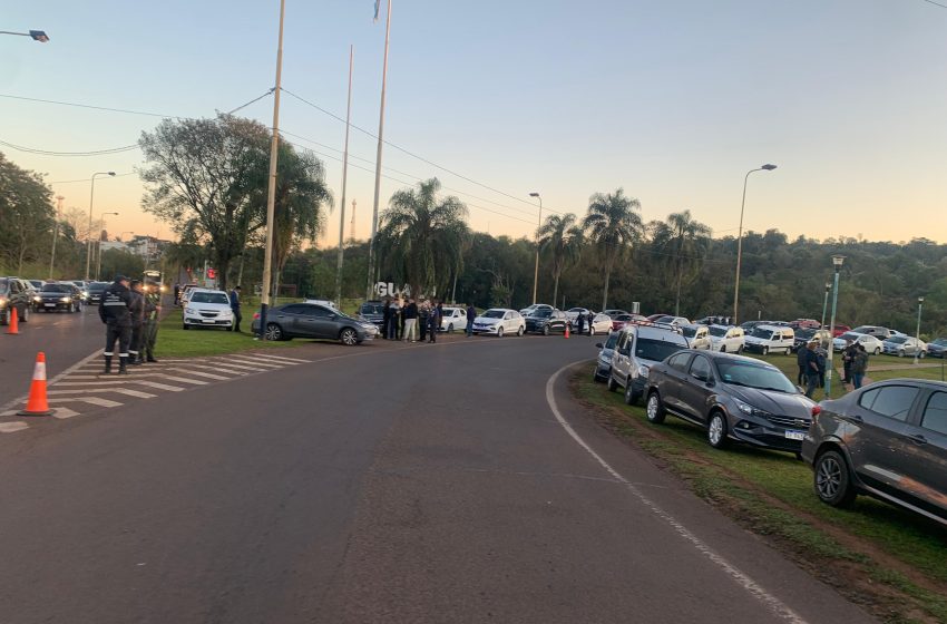  Movilización de transportistas en Iguazú: exigen mejoras en el paso fronterizo y mayor seguridad