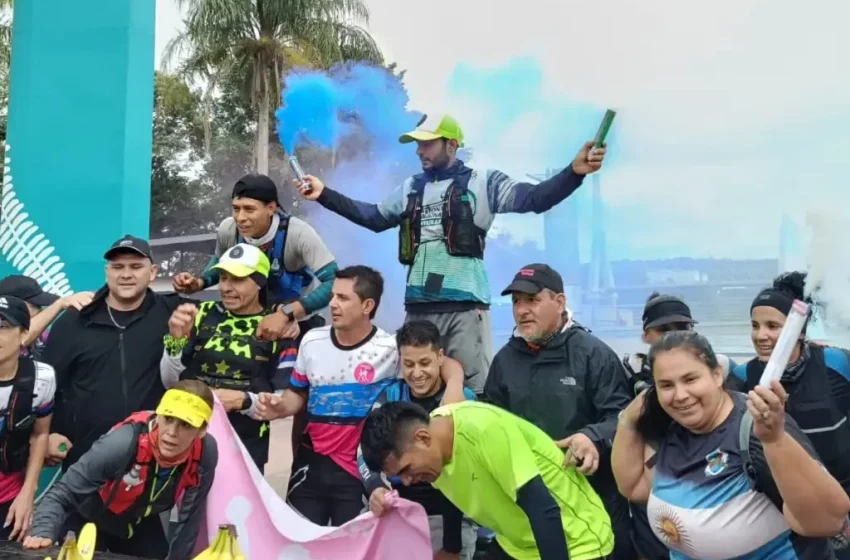 Matías Peralta completó el desafío de correr 310 km desde Posadas hasta Iguazú 6 Matías Peralta completó el desafío de correr 310 km desde Posadas hasta Iguazú