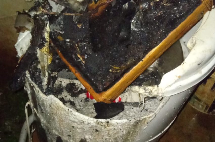  Iguazú: principio de incendio en una vivienda del barrio 1° de Mayo