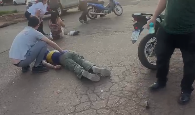 Accidente entre dos motocicletas en Puerto Iguazú 6 Accidente entre dos motocicletas en Puerto Iguazú