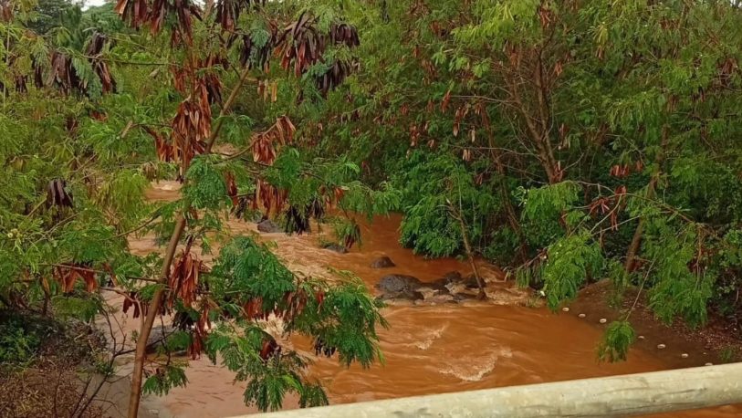  Dos adolescentes fueron rescatados tras ser arrastrados por un arroyo en Posadas