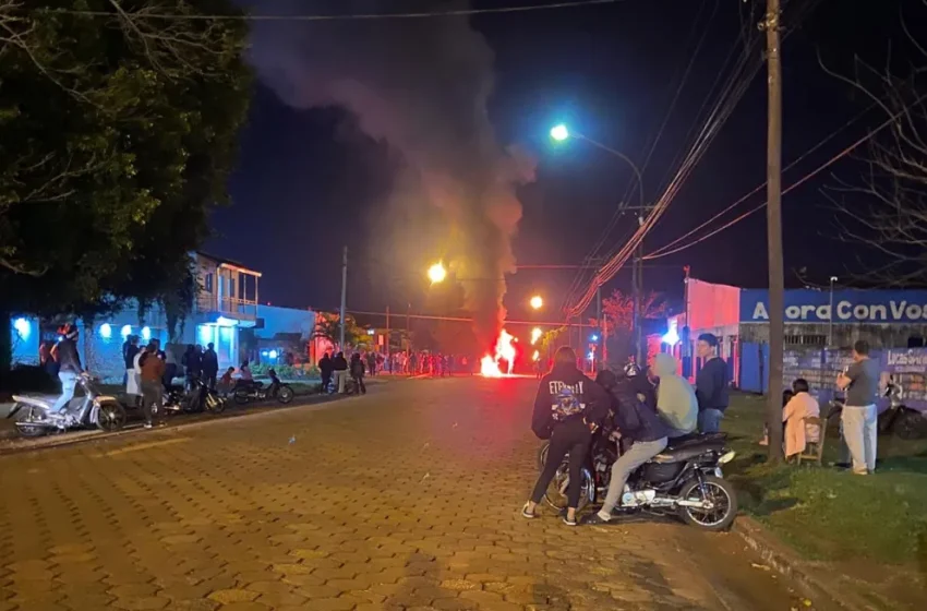  San Javier: murió el menor que despistó en medio de una persecución y hay incidentes frente a la comisaría