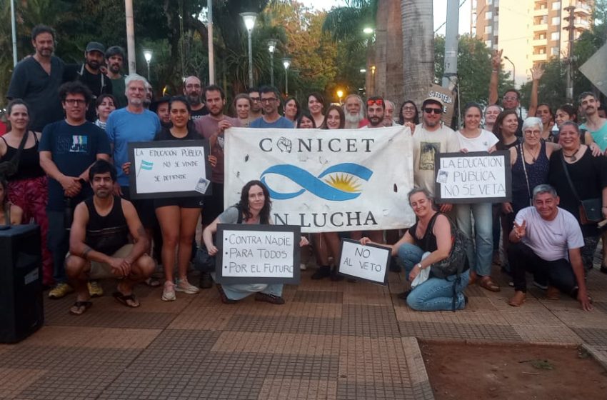  Puerto Iguazú se sumó a la Tercera Marcha Federal en defensa de la educación y la salud pública