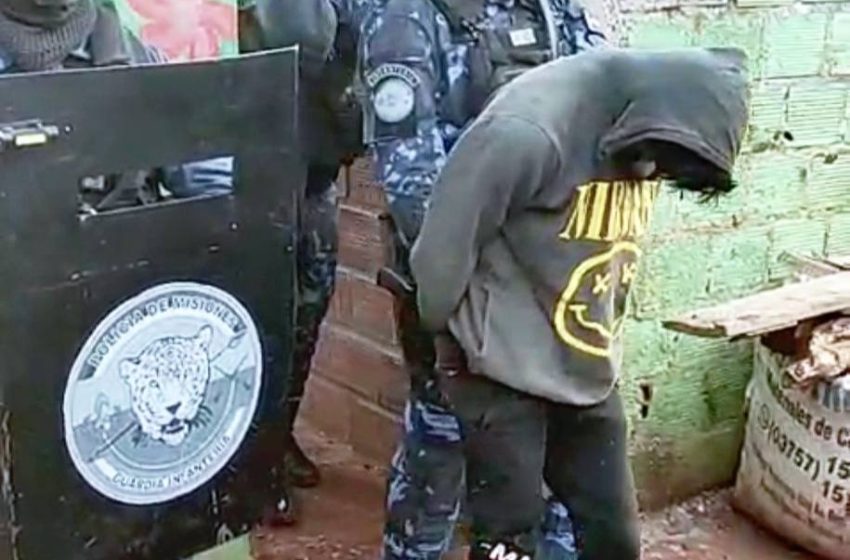  Allanaron y arrestaron a la banda de los tres “barreteros” de Puerto Iguazú