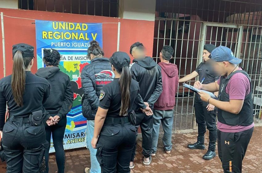  Cuatro integrantes de una banda brasileña roba-coches fueron capturados en Misiones