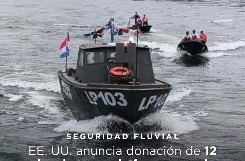  La Armada Paraguaya incorpora la primera de 12 lanchas rápidas donadas por EE.UU.