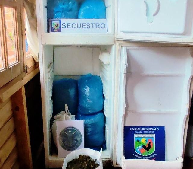  Operativo “Narcofreezer”: incautan marihuana congelada valuada en $54 millones en Puerto Iguazú