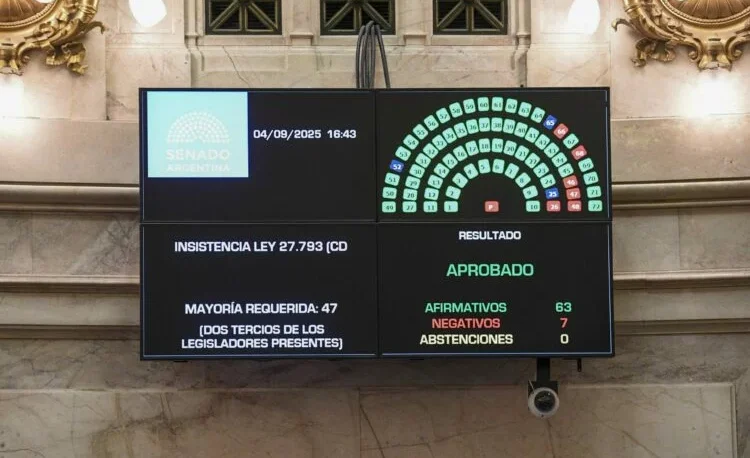  El Senado rechazó el veto en Discapacidad y la ley deberá ser promulgada
