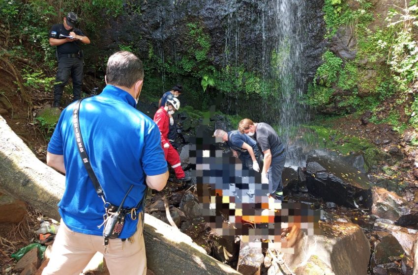  Identifican al hombre hallado sin vida en el Salto Mariposa de Puerto Iguazú