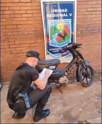 Arrestaron a supuesto delivery que robó y vendió la moto con la que hacía repartos