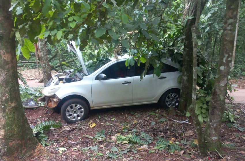 Despiste en las 600 Hectáreas: una mujer resultó con lesiones leves 5  Despiste en las 600 Hectáreas: una mujer resultó con lesiones leves