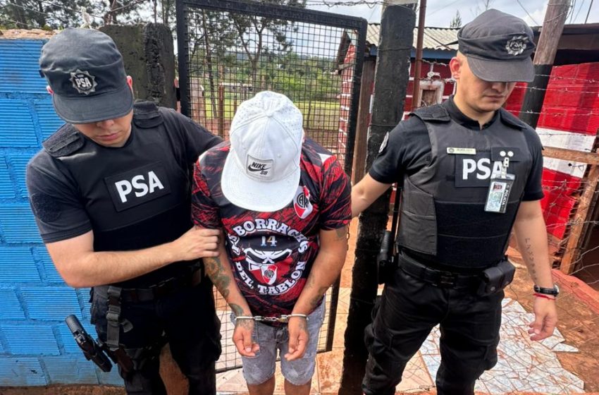  Un hombre fue capturado por narcotráfico en Puerto Esperanza